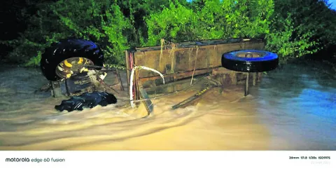 గుండాలలో కుండపోత వర్షం