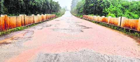 ఏకధాటిగా భారీ వర్షం
