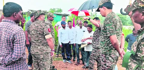 సీఆర్‌పీఎఫ్‌ బెటాలియన్‌ ఏర్పాటుకు స్థల పరిశీలన