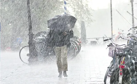 Heavy rains in North Andhra