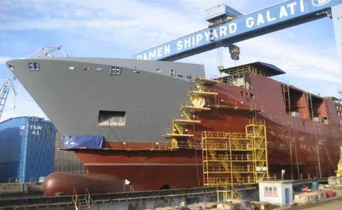 India officially granted infrastructure status to large ships
