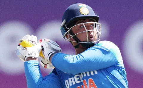 IND U19 vs AUS U19: Vaibhav Suryavanshi Vihaan Kundu 50s Ind Score 300