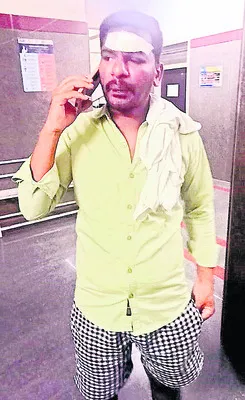డబుల్‌ మర్డర్‌ కేసులో  నిందితుడిపై దాడి 