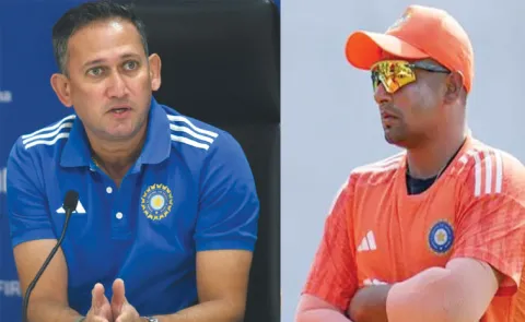 Ajit Agarkar Tells Why has Sarfaraz Khan not been picked for IND vs WI Test