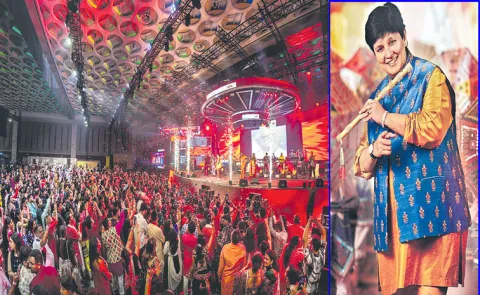 Sakshi Special Story About Queen of Dandiya Falguni Pathak