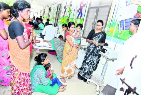 పసి ప్రాణం ఉక్కిరిబిక్కిరి