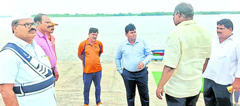 కృష్ణానదికి పెరిగిన వరద ప్రవాహం 