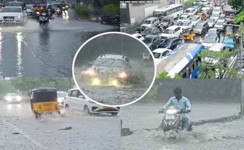 Heavy rains for three days in Telangana