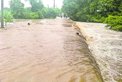 అప్రమత్తం చేసిన రెవెన్యూ యంత్రాంగం 
