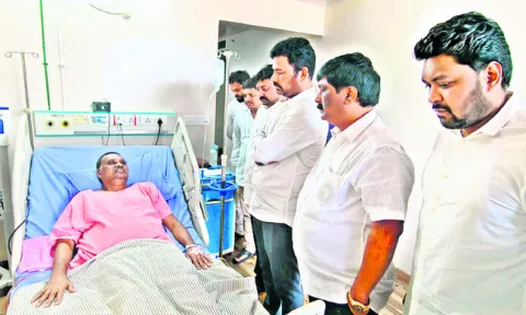 సన్యాసిపాత్రుడికి కేకే రాజు పరామర్శ