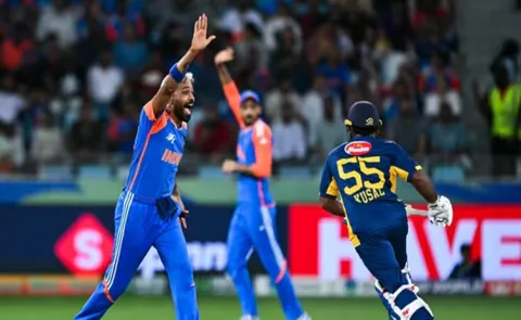 Asia cup 2025: India beat Sri lanka in super over 1