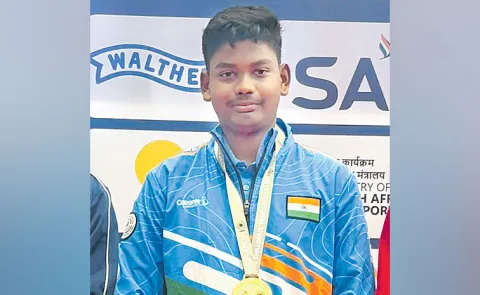 ISSF Junior World Cup Jonathan Gavin Antony Won Gold Rashmika silver