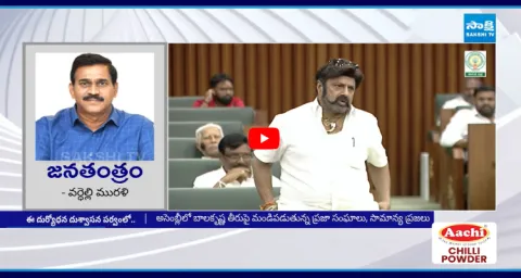 MLA Balakrishna Harsh Comments On YS Jagan And Chiranjeevi In Assembly  1