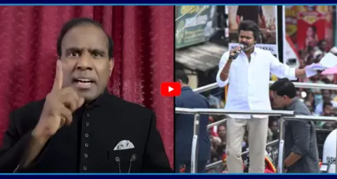 KA Paul Strong Reaction On Karur Stampade Incident  1