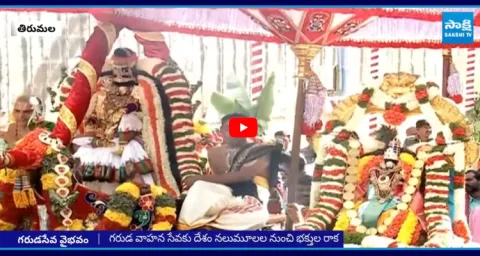 Srivari Garuda Seva At Tirumala 1