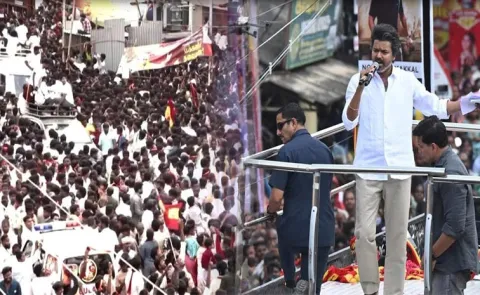 Vijay TVK Sensational Allegations On Karur Incident