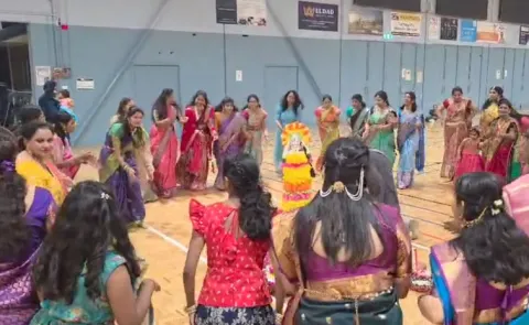 Bathukamma Festival Celebrations in Brisbane Australia13