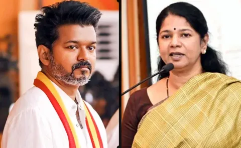 We Did Not Run Away  DMKs Kanimozhi Jabs TVK Chief Vijay