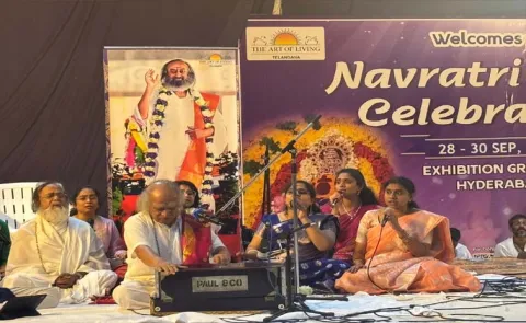 Dussehra 2025: Sharan Navaratri Celebrations At Hyderabad