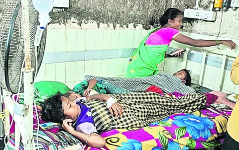 ఇంటిల్లిపాదినీ పట్టిపీడిస్తున్న  మలేరియా 
