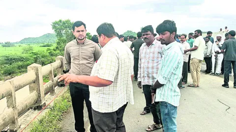 పంటలను పరిశీలించిన సబ్‌ కలెక్టర్‌
