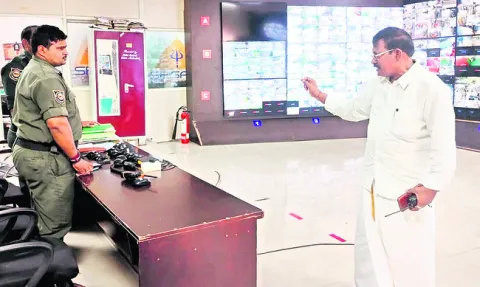 శ్రీశైల దేవస్థానం భద్రతపై ప్రత్యేక దృష్టి 