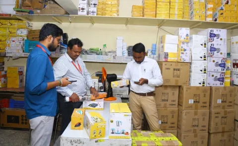 Bis Raids On Household Products Warehouse In Hyderabad