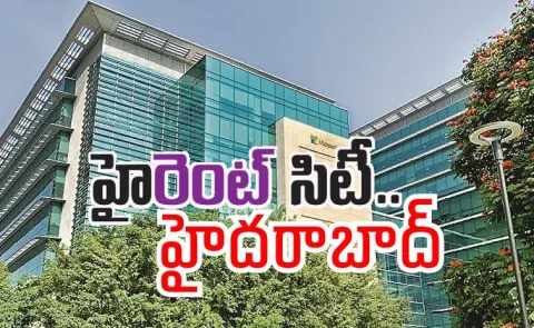 Global companies paying crores of rent for their offices in Hyderabad