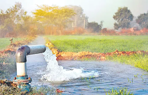 Groundwater levels have risen due to above normal rainfall