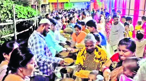 వినాయక చవితిలో వెల్లివిరిసిన మత సామరస్యం 