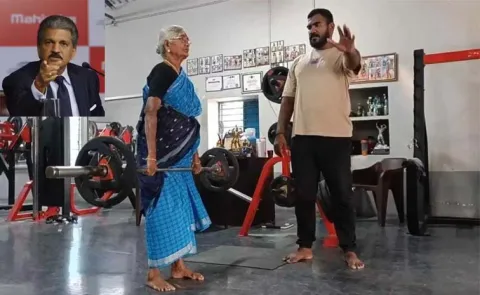 Anand Mahindra inspired by a 82-year-old Tamil Nadu woman 