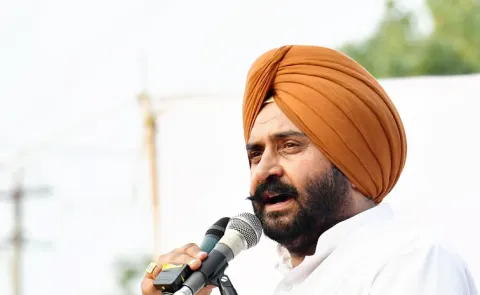 AAP MLA Harmeet Singh Pathanmajra posts video from unknown location