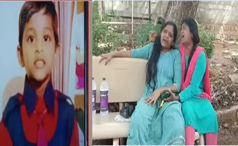 Nalgonda Town LKG Student Dies After Bus Crush