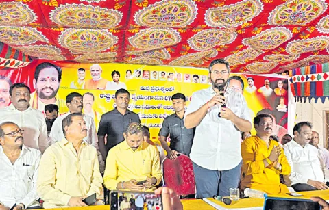 TDP MP Sribharat makes harsh comments on Visakhapatnam steel workers leaders