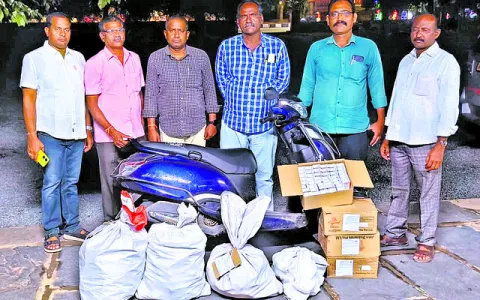 మద్యం అక్రమ విక్రయదారుడి అరెస్టు 
