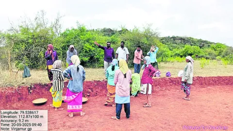 ఉపాధి శ్రామికుల ఆకలి కేకలు 