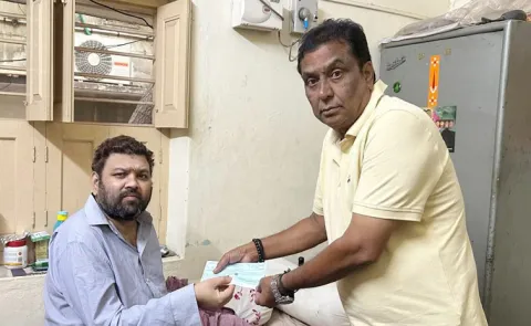 Kadambari Kiran Financial Help to Comedian Ramachandra