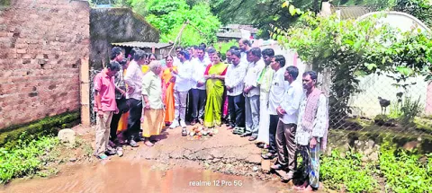 దారెల పంచాయతీ అభివృద్ధికి రూ.35 లక్షలు 