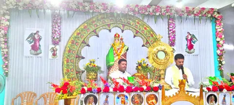 భక్తిశ్రద్ధలతో ఆరోగ్యమాత ఉత్సవాలు 