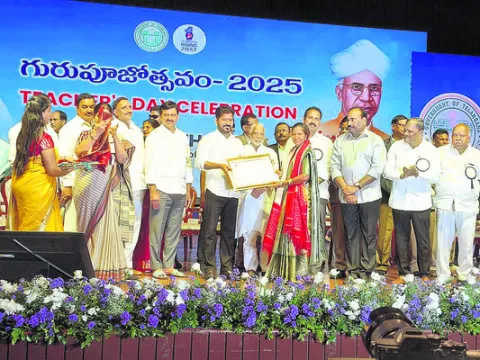 మహిళా సంఘం ప్రతినిధికి సన్మానం 