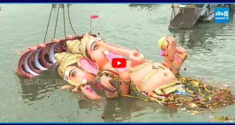 Khairatabad Ganesh Immersion 2025 EXCLUSIVE VIDEO  1