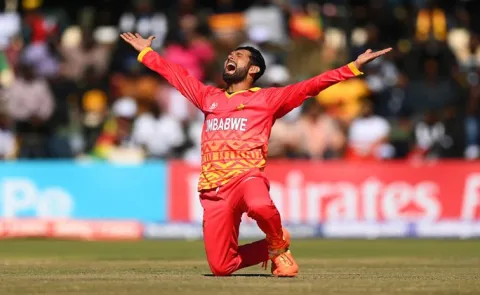 ZIMBABWE DEFEATED SRI LANKA IN THE SECOND T20I
