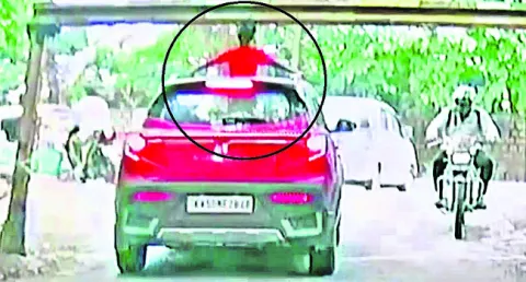 సన్‌రూఫ్‌ సరదా.. ఆస్పత్రిపాలు