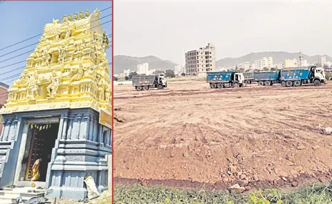 TDP conspiracy over Temple land: Andhra pradesh