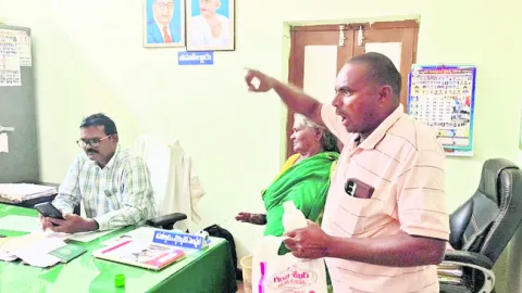 రైతు ఆత్మహత్యాయత్నం 
