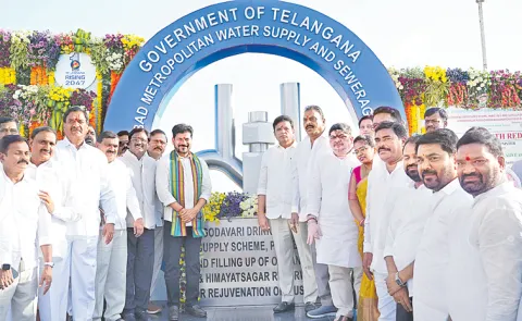CM Revanth Reddy Comments On KCR Govt for Godavari Water