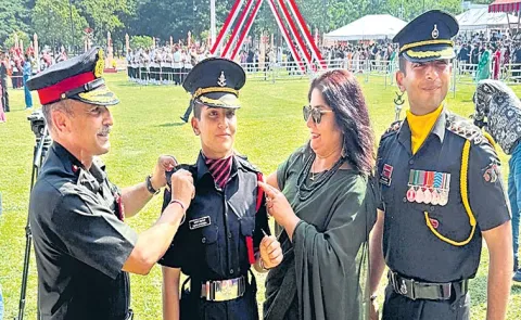 Lt Parul Dhadwal carries forward five generations of military legacy