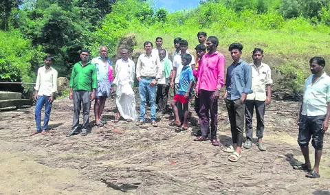 చిత్తగూడలో సమస్యల పరిశీలన
