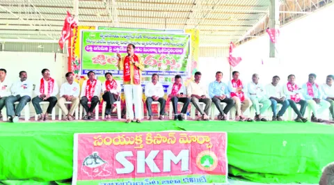 బీజేపీ విధానాలతోనే సాగు సంక్షోభం 