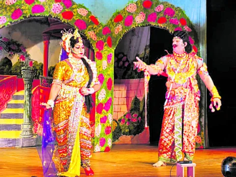 అలరించిన ‘మోహినీ భస్మాసుర’ 